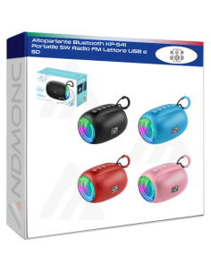 Altoparlante Bluetooth KP-541 Portatile 5W Radio FM...