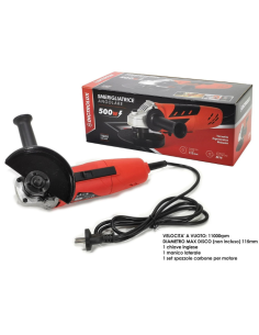 Smerigliatrice angolare 500W