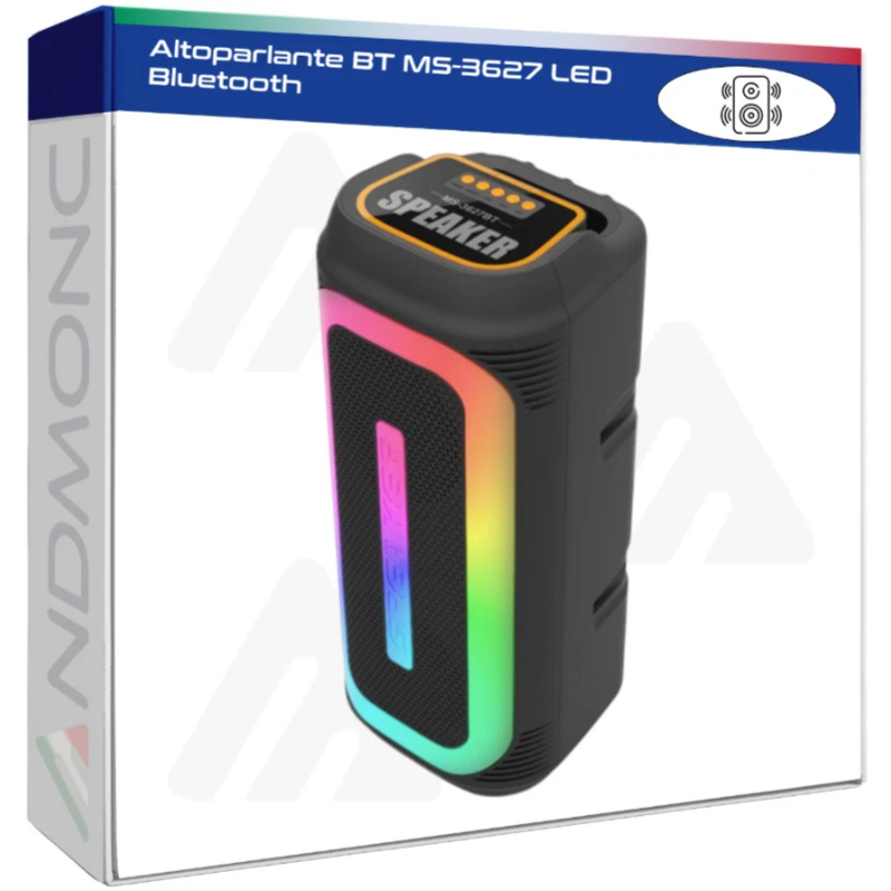 Altoparlante BT MS-3627 LED Bluetooth