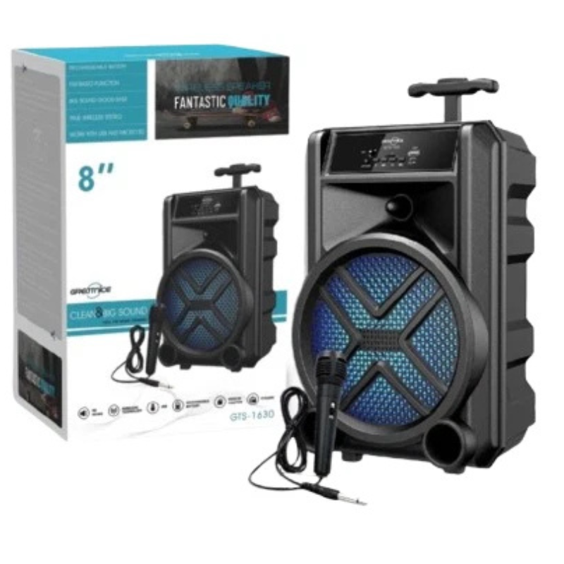 Altoparlante con Microfono, GTS-1630,...