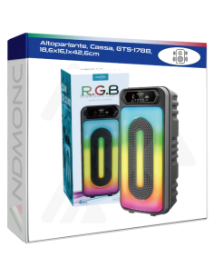 Altoparlante, Cassa, Speaker GTS-1788, 18,6x16,1x42,6cm