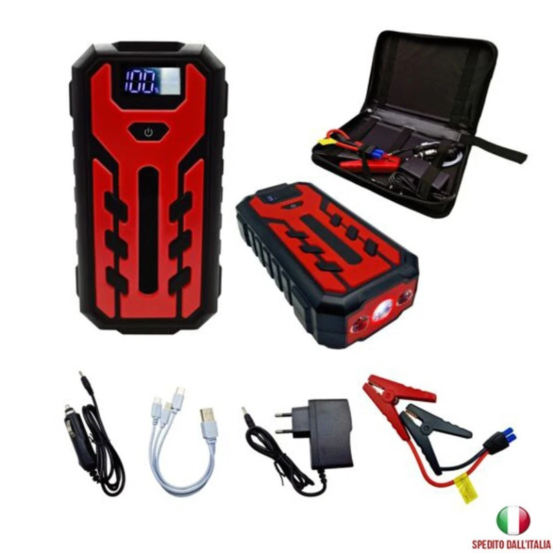 Avviatore Batteria Auto 20000mAh Andowl Q-D1020...