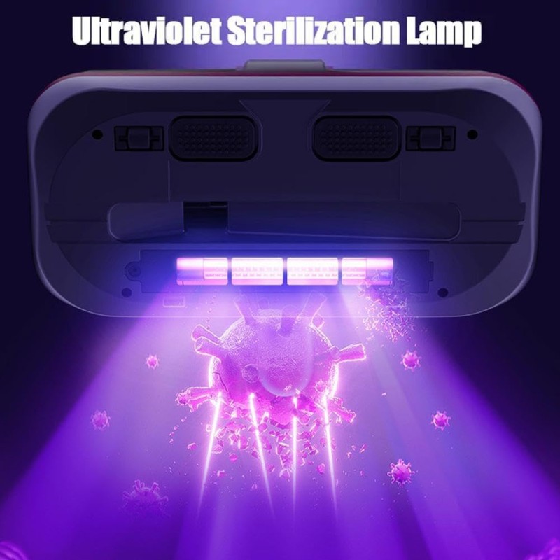 Aspirapolvere portatile rimuovi acari letto, tende