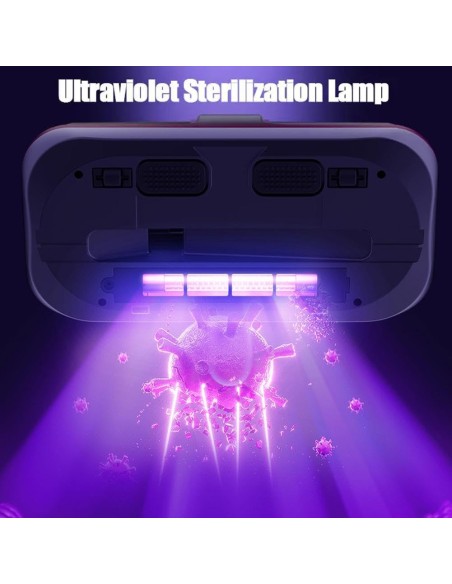 Aspirapolvere portatile rimuovi acari letto, tende