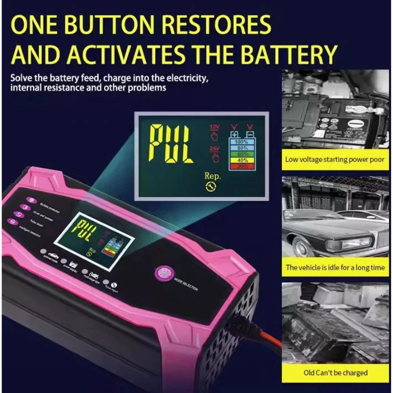 Caricabatteria e mantenitore di carica per Auto...