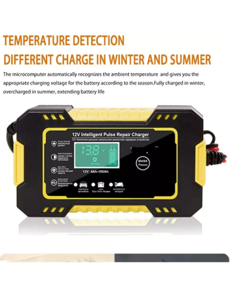 Caricabatterie Auto Moto Camper 12V | Riparazione Rigenerazione Batterie