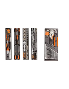 Set Attrezzi 85 Pezzi con Valigetta  Chiavi, Pinze,... 2