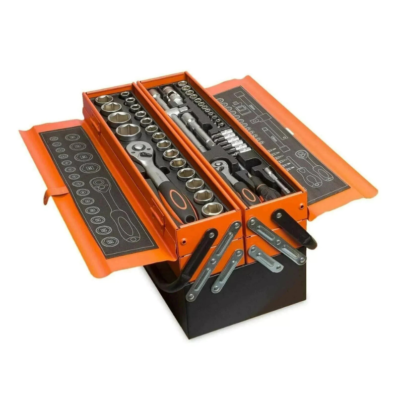 Set Attrezzi 85 Pezzi con Valigetta  Chiavi,...