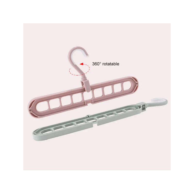 6pz. Grucce Appendiabiti Multifunzionale