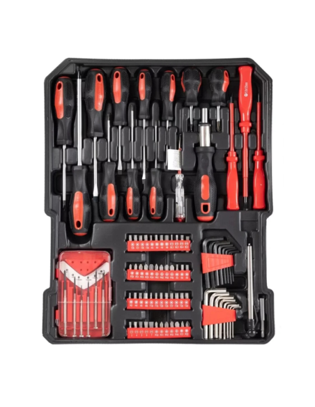 Valigia Attrezzi 849 Pezzi con Trolley – Cassetta Utensili da Lavoro Completa