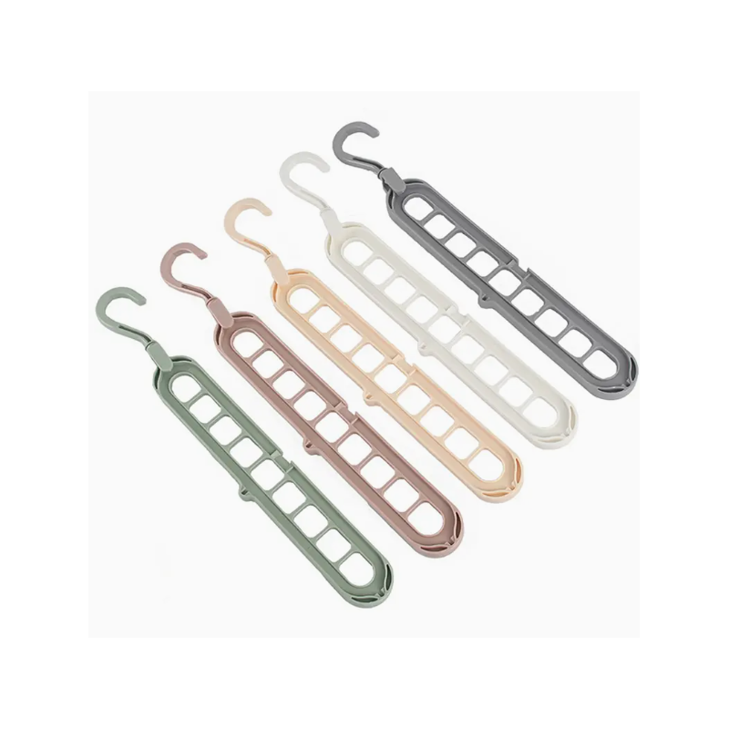 6pz. Grucce Appendiabiti Multifunzionale