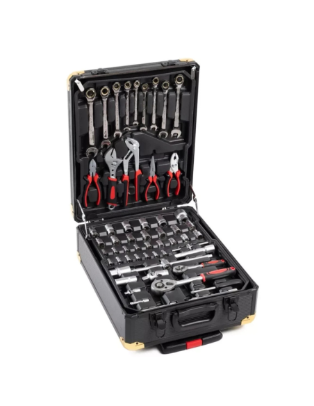 Valigia Attrezzi 849 Pezzi con Trolley – Cassetta Utensili da Lavoro Completa