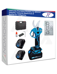 Makota Forbice Potatura 30mm Display Cesoia Elettrica 2...