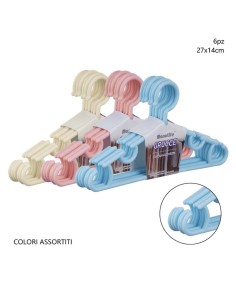 6pz. Grucce colori assortiti 27x14cm