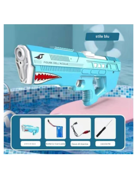 Pistola ad acqua elettrica Pistole a spruzzo motorizzate per bambini e adulti