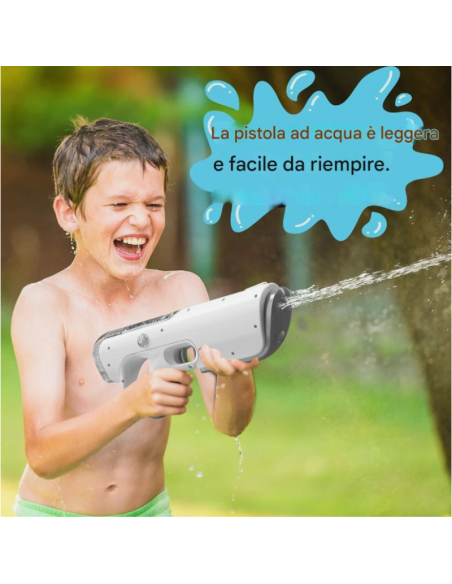 Pistola ad Acqua Elettrica, Pistola ad Acqua per Bambini e Adulti