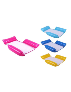 Materassino Gonfiabile con Rete 130x122 cm per Mare o...