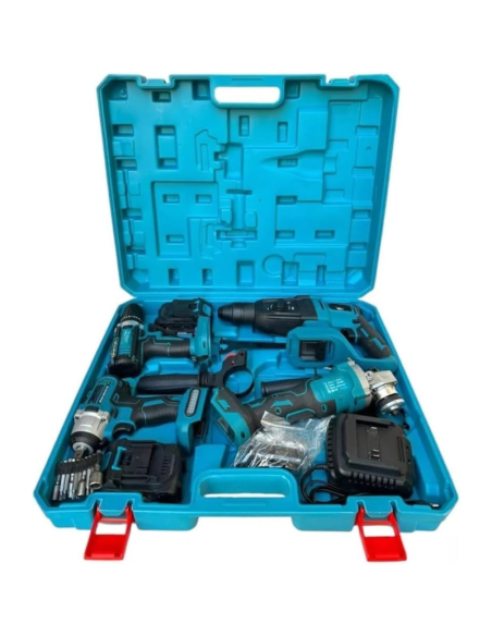 Kit 4in1 Trapano Avvitatore, Svita Bulloni a Impulsi, Smerigliatrice, Ta