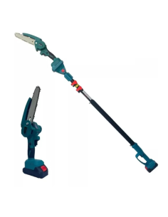 Kit Potatura Motosega 6” + Cesoia a Batteria con Asta...