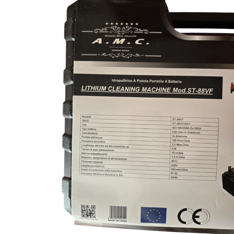 Idropulitrice Portatile a Batteria Pro – Doppia...