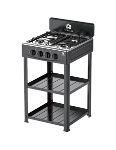 Cucina Portatile a Gas 4 Fuochi da Campeggio con 2... 2