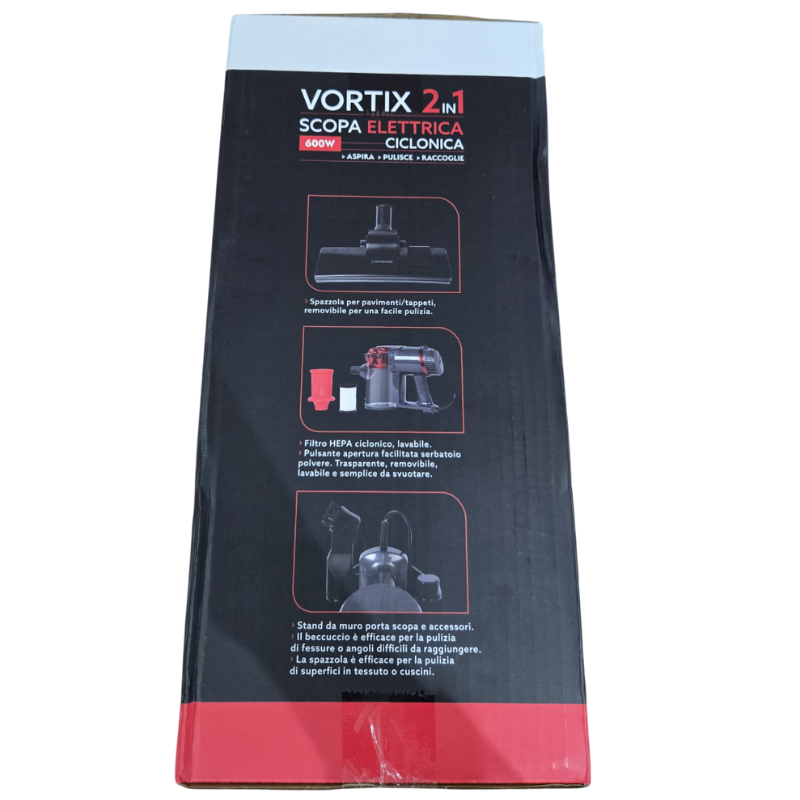 Scopa elettrica Vortix 2in1