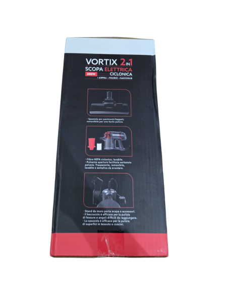 Scopa elettrica Vortix 2in1