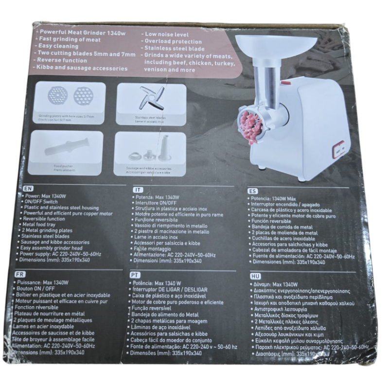 Macchina per carne elettrico