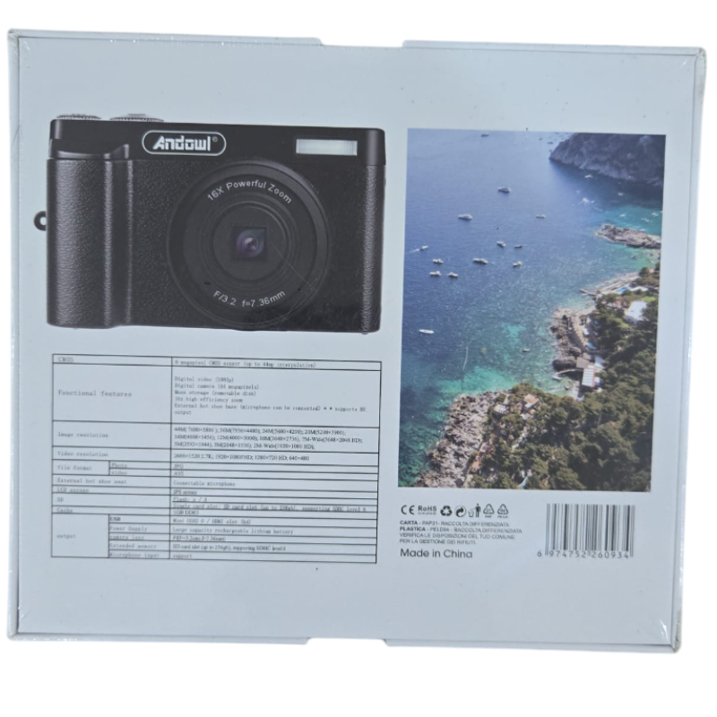 Fotocamera videocamera Digitale