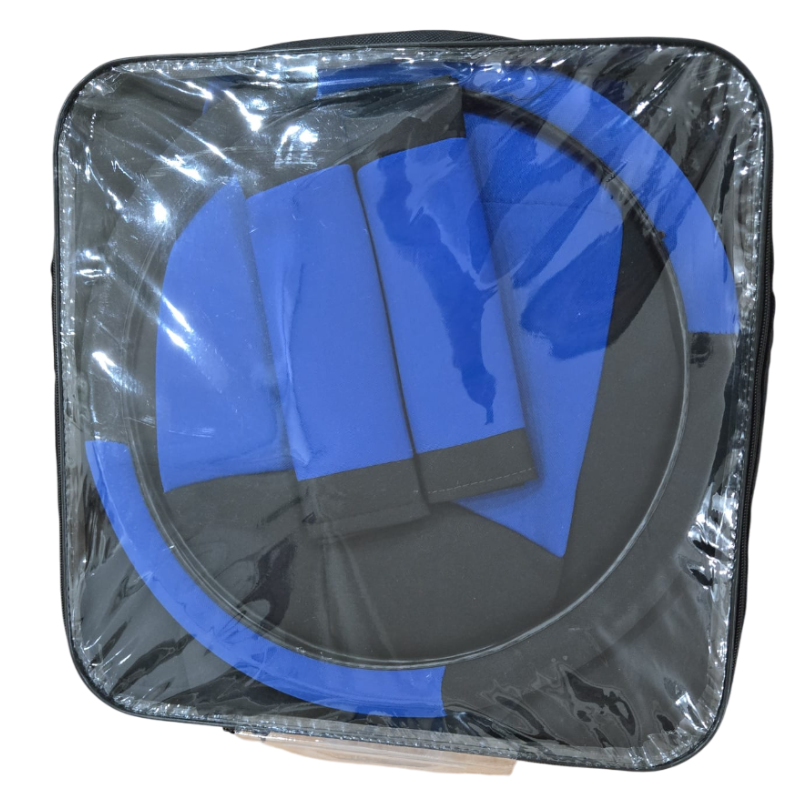 Set completo copri sedili Auto Blu Nero