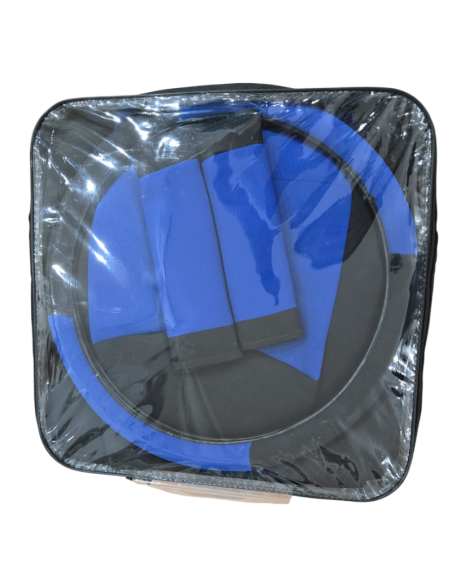 Set completo copri sedili Auto Blu Nero