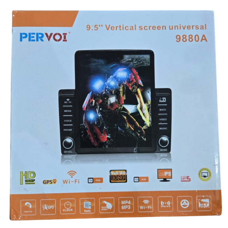 Autoradio 9,5" Verticale GPS,WIFI