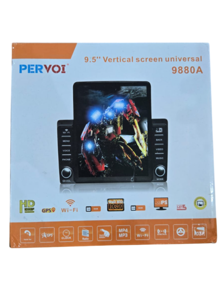 Autoradio 9,5" Verticale GPS,WIFI