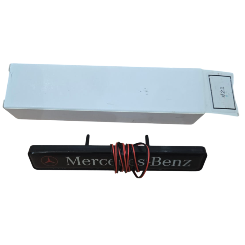 Distintivo griglia anteriore con luce LED Mercedes-Benz
