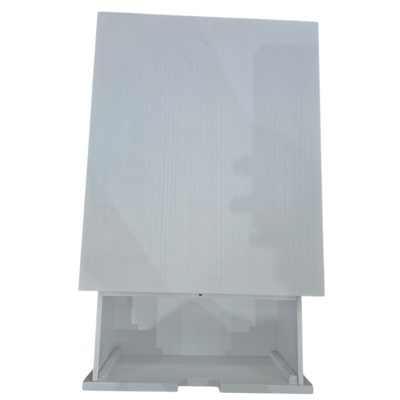 Portacialde in legno fiocco Rosa