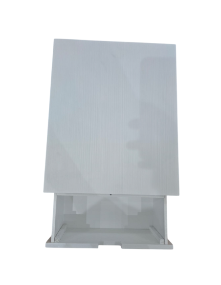 Portacialde in legno fiocco Rosa