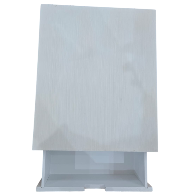 Portacialde in legno fiocco Oro in Ceramica