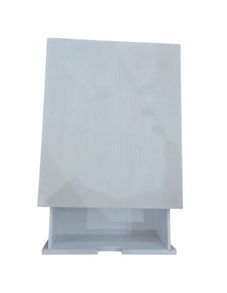 Portacialde in legno fiocco Oro in Ceramica