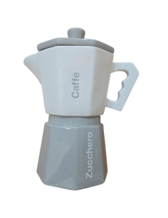 Barattolo Caffè,zucchero Grigio bianco