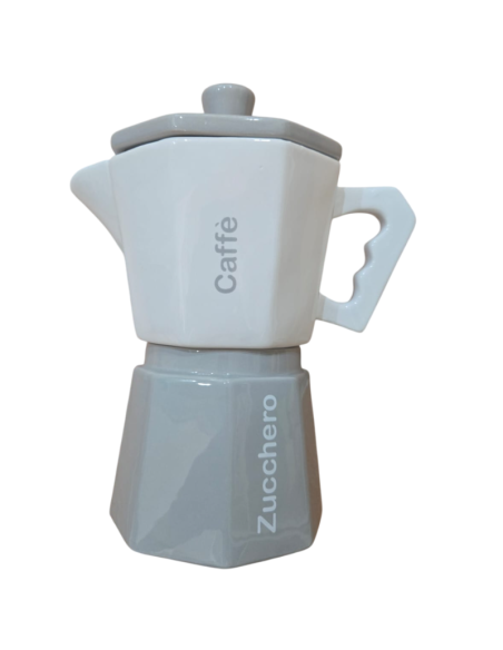 Barattolo Caffè,zucchero Grigio bianco