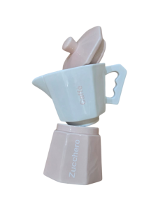 Barattolo Caffè,zucchero Rosa bianco 2