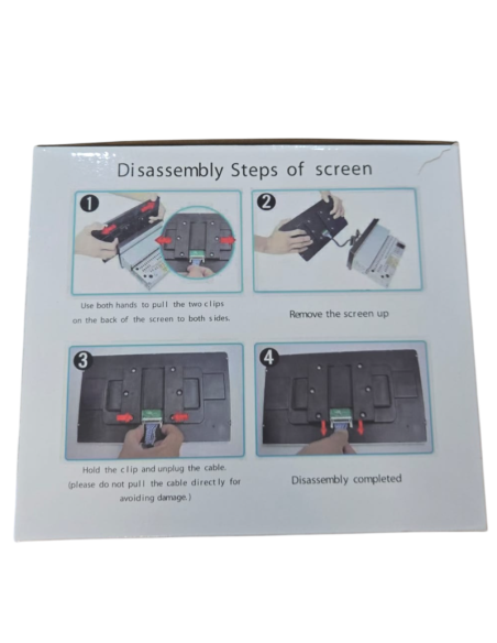 Autoradio Android 1 din schermo estraibile tablet