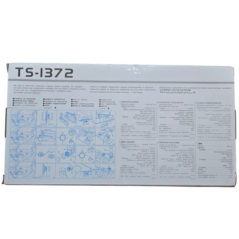 2pz. altoparlanti 350W max, 13cm