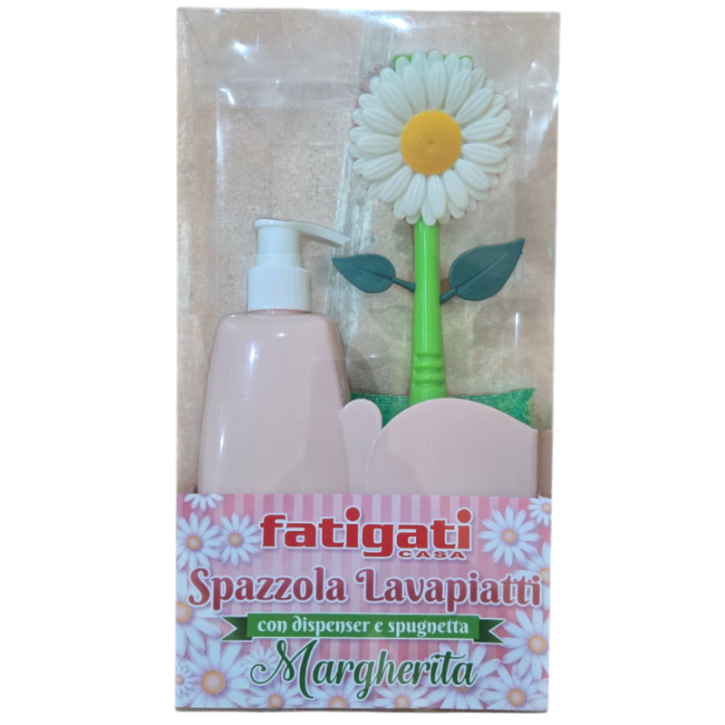 Spazzola lavapiatti kit completo