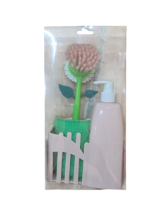 Spazzola lavapiatti kit completo 2