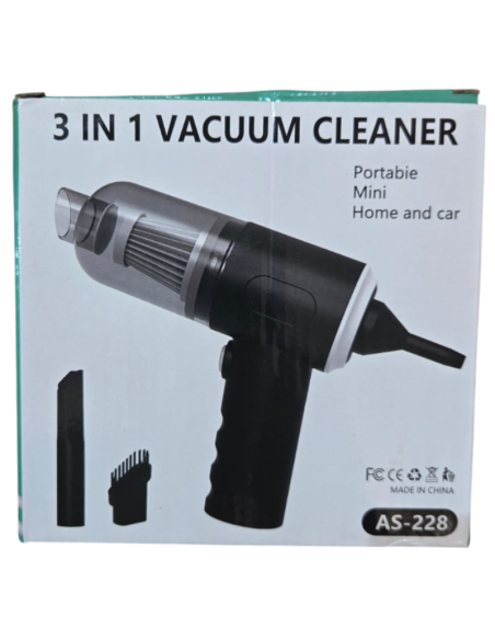 Mini aspirapolvere portatile 3in1