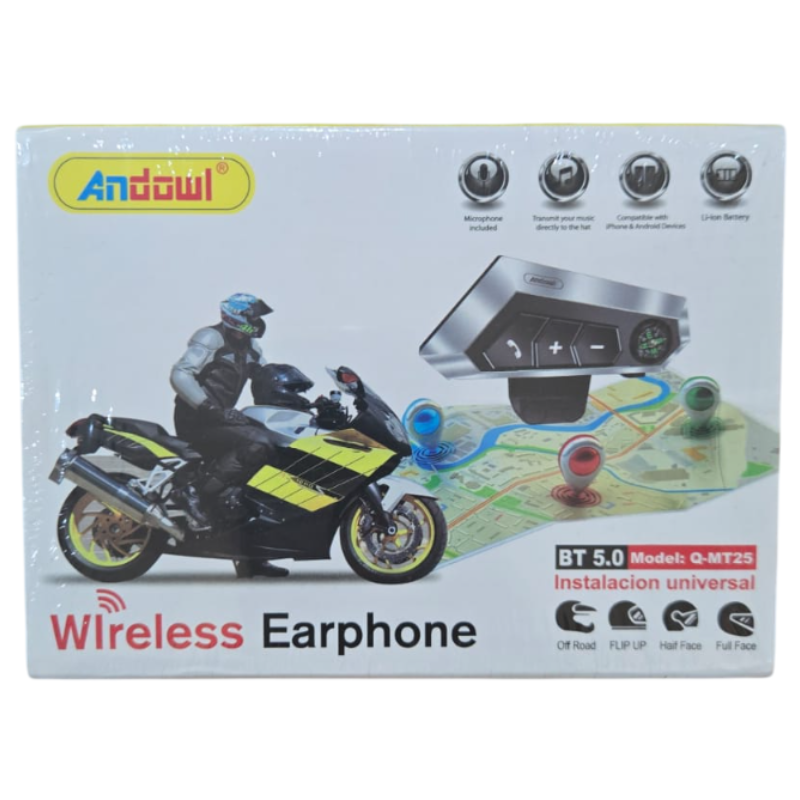 Auricolare Wireless moto/scooter