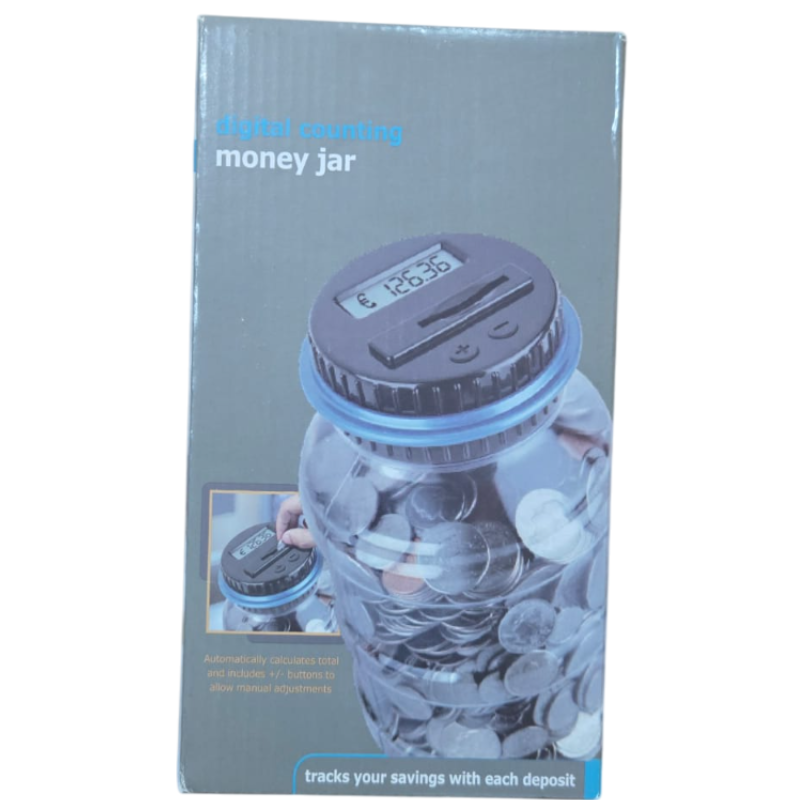 Salvadanaio conta monete elettronico