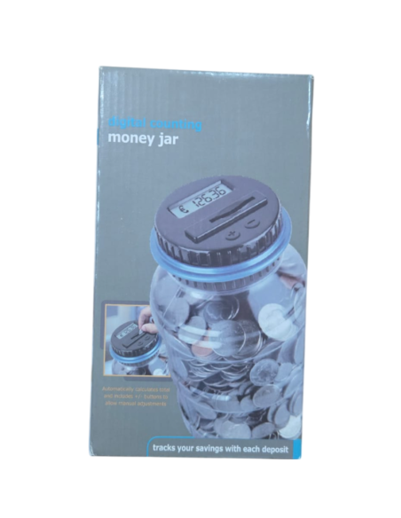 Salvadanaio conta monete elettronico