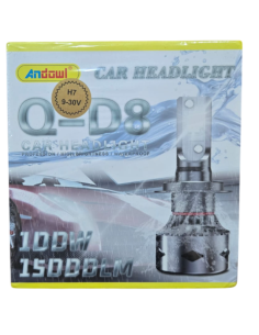 Coppia Lampade LED H7 100W 15000LM